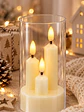 SET DE 3 VELAS DECORATIVAS - Miniatura 3
