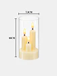 SET DE 3 VELAS DECORATIVAS - Miniatura 8