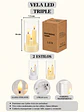SET DE 3 VELAS DECORATIVAS - Miniatura 9