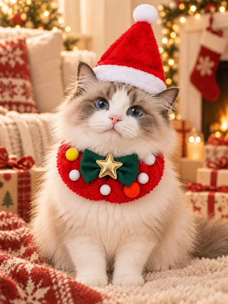 SET NAVIDEÑO PARA MASCOTA 3