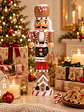 ADORNO NAVIDEÑO CASCANUECES 38 CM - Miniatura 1