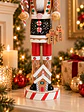ADORNO NAVIDEÑO CASCANUECES 38 CM - Miniatura 2