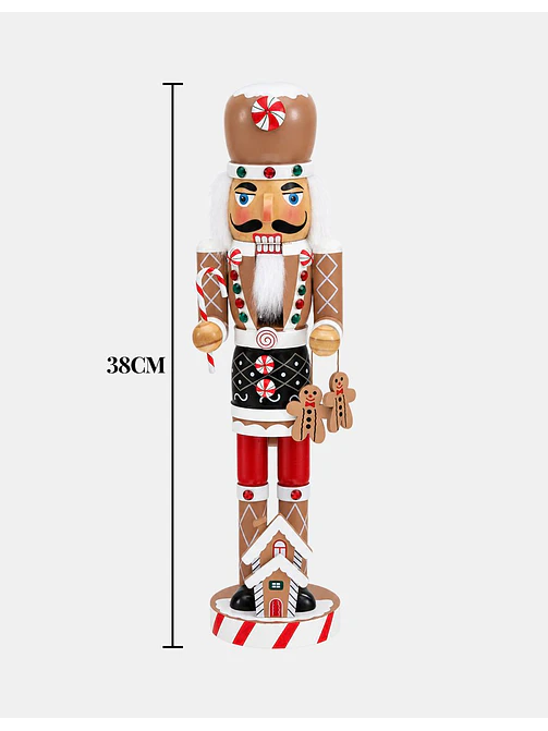ADORNO NAVIDEÑO CASCANUECES 38 CM 6