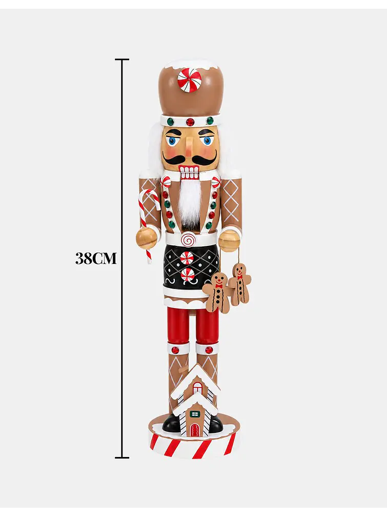 ADORNO NAVIDEÑO CASCANUECES 38 CM 6