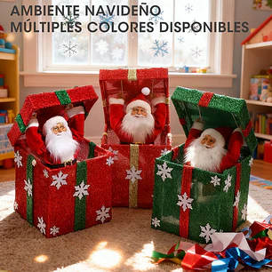 ADORNO NAVIDEÑO CAJA DE REGALO