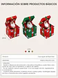 ADORNO NAVIDEÑO CAJA DE REGALO - Miniatura 5