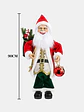 ADORNO PAPA NOEL CON LENTES 90 CM - Miniatura 7