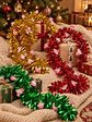 GUIRNALDA CON PAPA NOEL 2 M - Miniatura 1