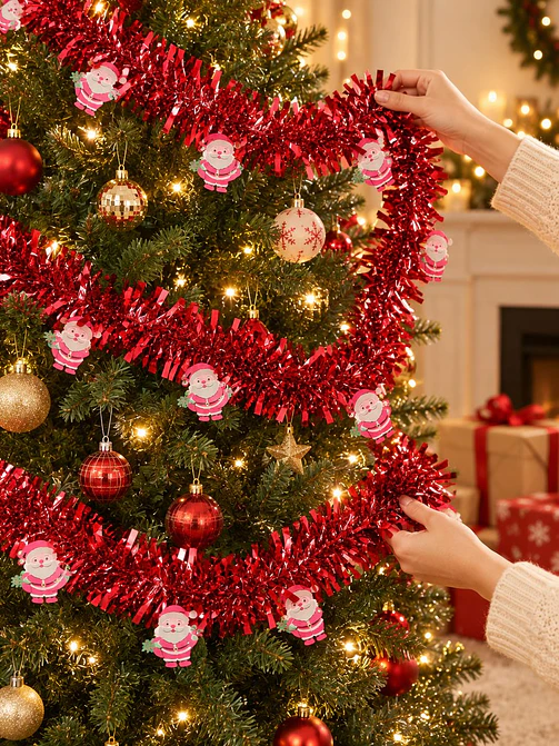 GUIRNALDA CON PAPA NOEL 2 M 4