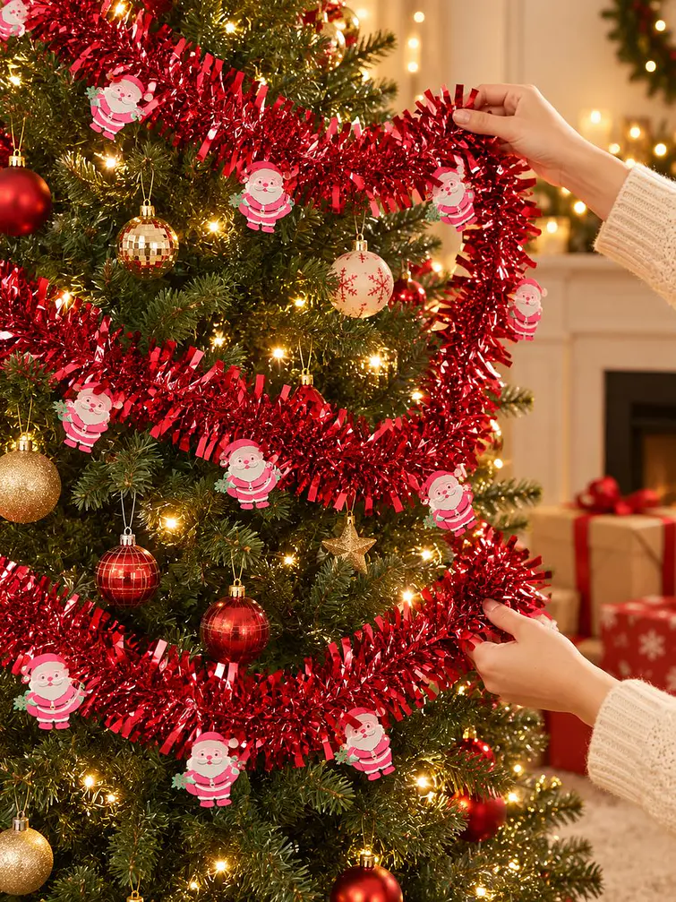 GUIRNALDA CON PAPA NOEL 2 M 4