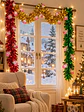 GUIRNALDA CON PAPA NOEL 2 M - Miniatura 6