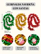 GUIRNALDA CON PAPA NOEL 2 M - Miniatura 9