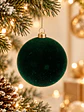 BOLAS DE NAVIDAD TERCIOLPELO 6 CM PACK*6 - Miniatura 3