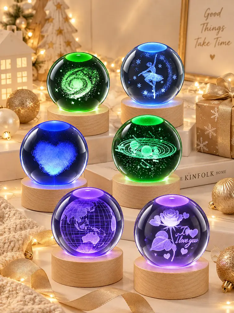 BOLA DE CRISTAL 6 CM 1