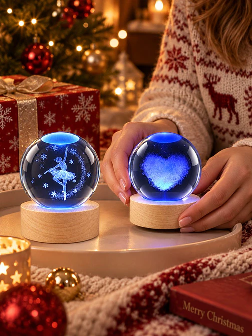 BOLA DE CRISTAL 6 CM 2