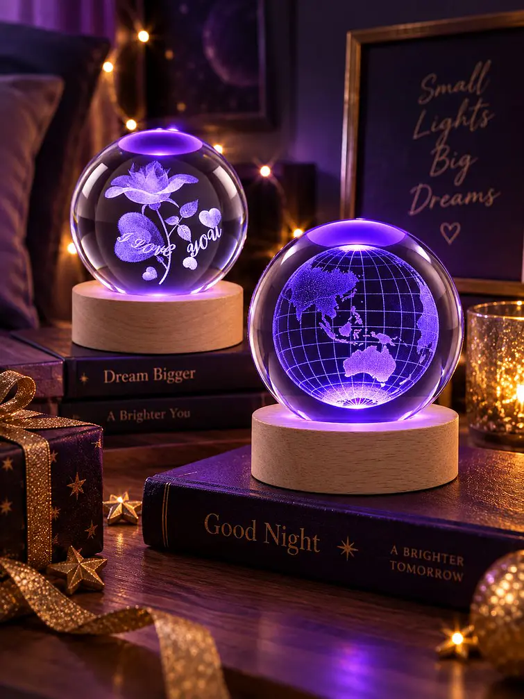 BOLA DE CRISTAL 6 CM 5