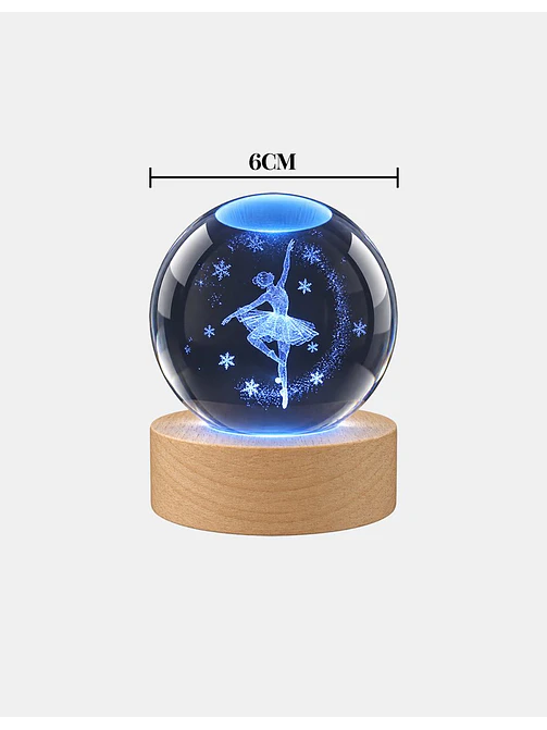 BOLA DE CRISTAL 6 CM 8