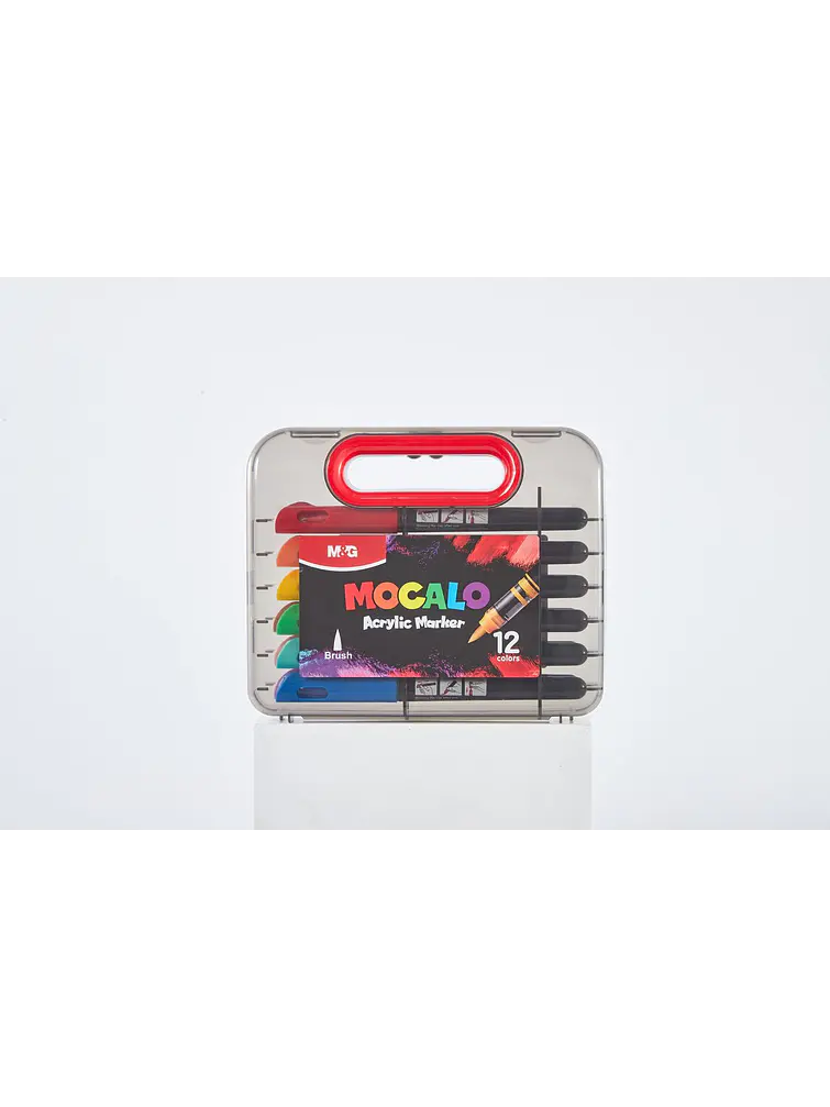 MARCADORES ACRILICOS PUNTA PINCEL PACK*12 1