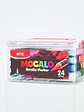 MARCADORES ACRILICOS PUNTA PINCEL PACK*24 - Miniatura 1