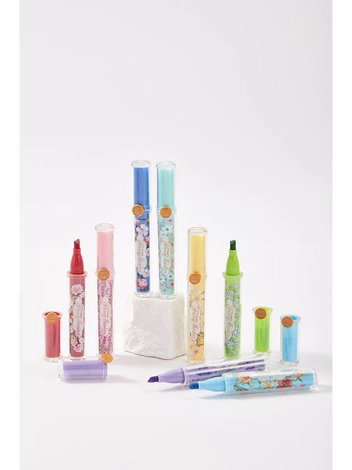 MARCADORES CON GLITTER PACK*8 1