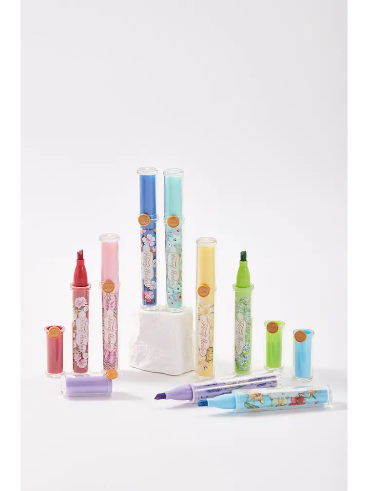 MARCADORES CON GLITTER PACK*8 1