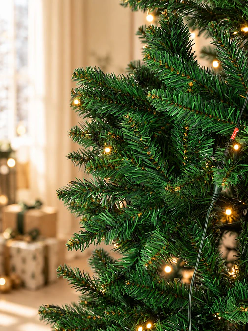 ARBOL NAVIDEÑO CON LUCES 1.8 M 3