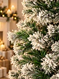 ARBOL NAVIDEÑO NEVADO CON LUCES 2.1 M  - Miniatura 3