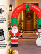ARCO INFLABLE NAVIDEÑO 2.4 M - Miniatura 2