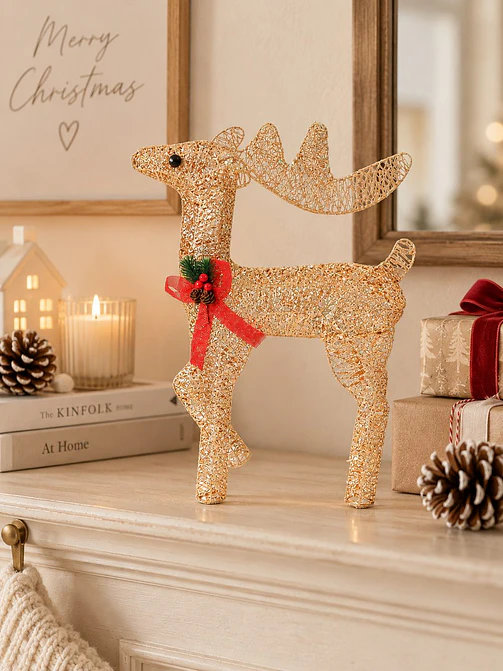 ADORNO NAVIDEÑO LED RENO 50 CM 4
