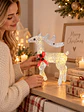 ADORNO NAVIDEÑO LED RENO 50 CM - Miniatura 5