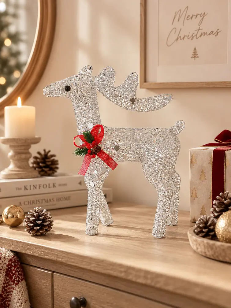 ADORNO NAVIDEÑO LED RENO 50 CM 6