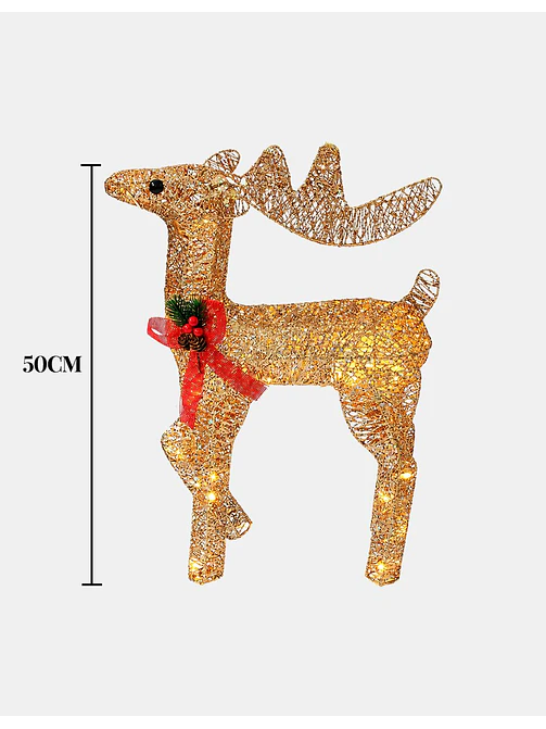 ADORNO NAVIDEÑO LED RENO 50 CM 7
