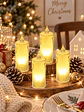 VELA LED TRANSPARENTE 10 CM - Miniatura 6