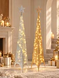 ADORNO NAVIDEÑO LED PIRAMIDE 1.5 M - Miniatura 1