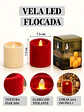 VELA LED DE TERCIOPELO 7.5 CM - Miniatura 7