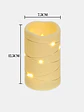 VELA LED CON ALAMBRE DE COBRE 12.5 CM - Miniatura 6