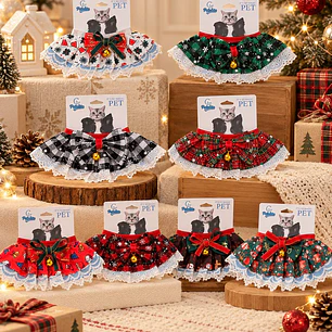 BABERO NAVIDEÑO PARA MASCOTAS