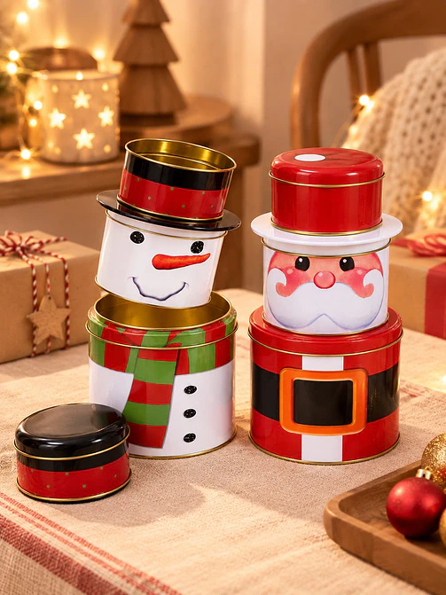 SET DE 3 CAJAS NAVIDEÑAS APLICABLES 4