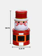 SET DE 3 CAJAS NAVIDEÑAS APLICABLES - Miniatura 5