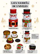 SET DE 3 CAJAS NAVIDEÑAS APLICABLES - Miniatura 6