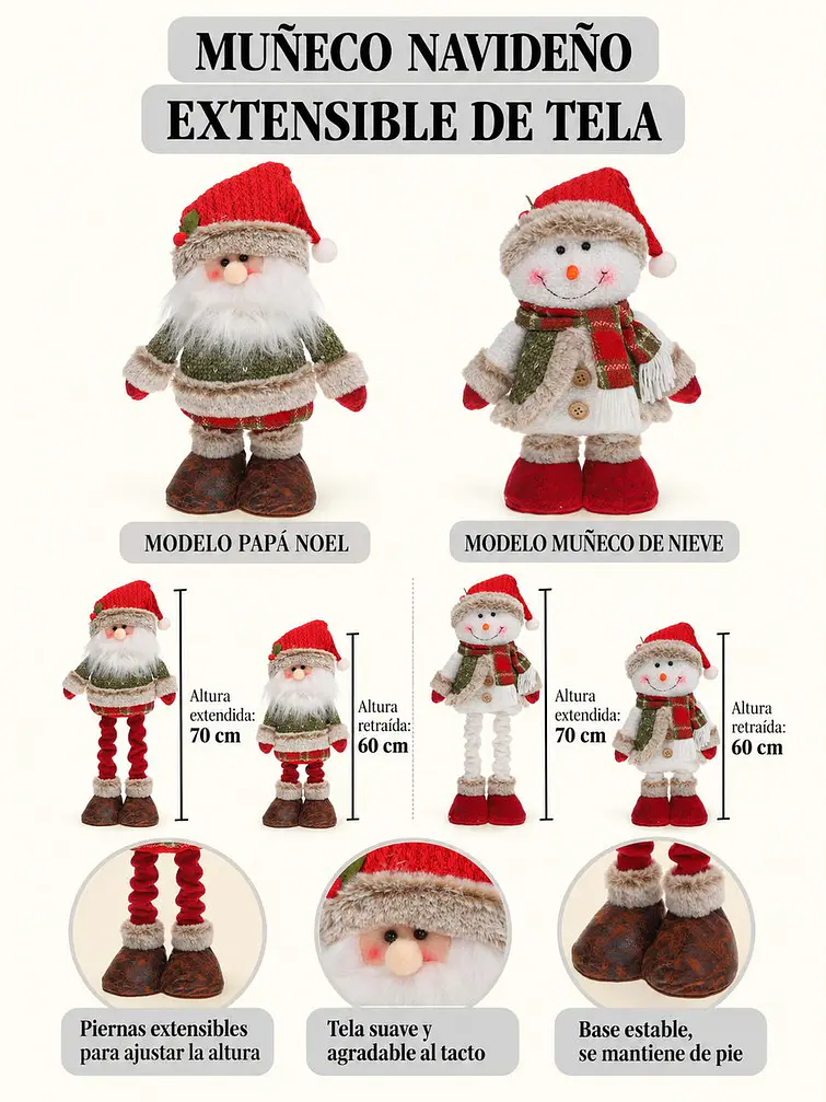 ADORNO DE NAVIDAD EXTENSIBLE 7