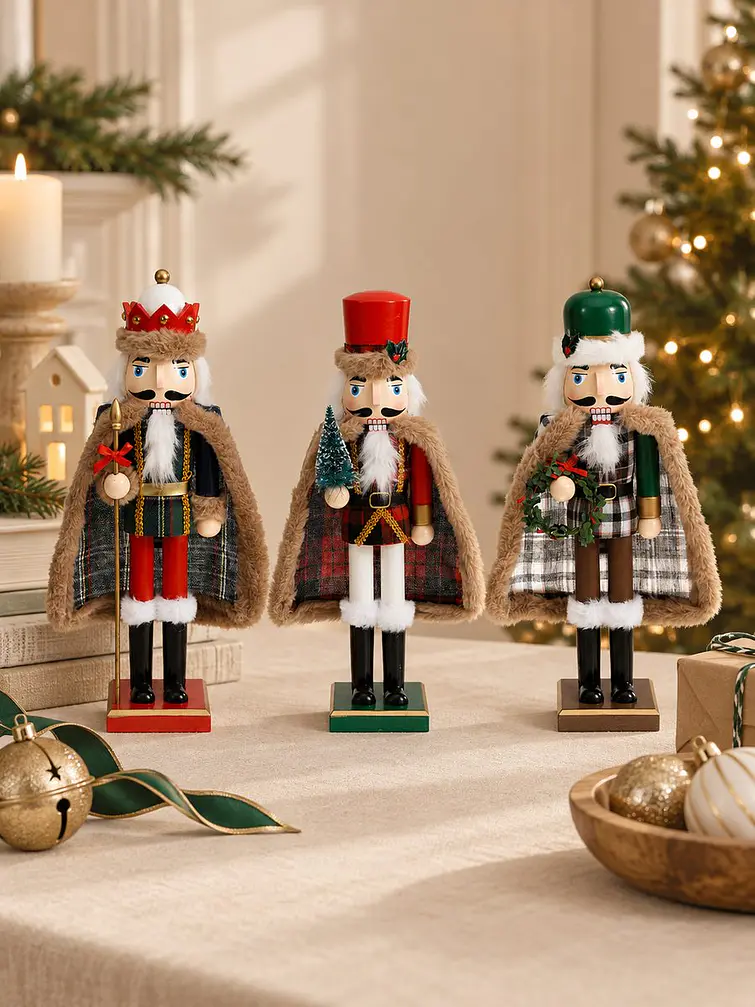 ADORNO NAVIDEÑO CASCANUECES 38 CM 1