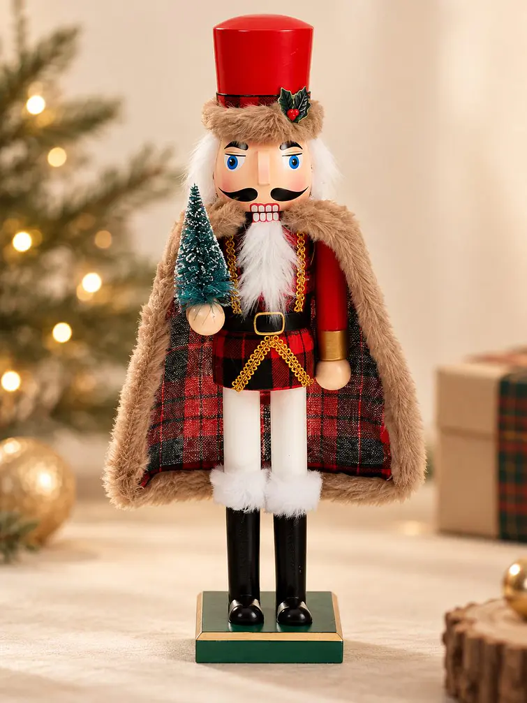 ADORNO NAVIDEÑO CASCANUECES 38 CM 2