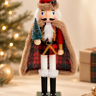 ADORNO NAVIDEÑO CASCANUECES 38 CM