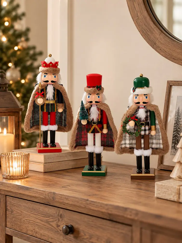 ADORNO NAVIDEÑO CASCANUECES 38 CM 4