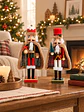 ADORNO NAVIDEÑO CASCANUECES 38 CM - Miniatura 5