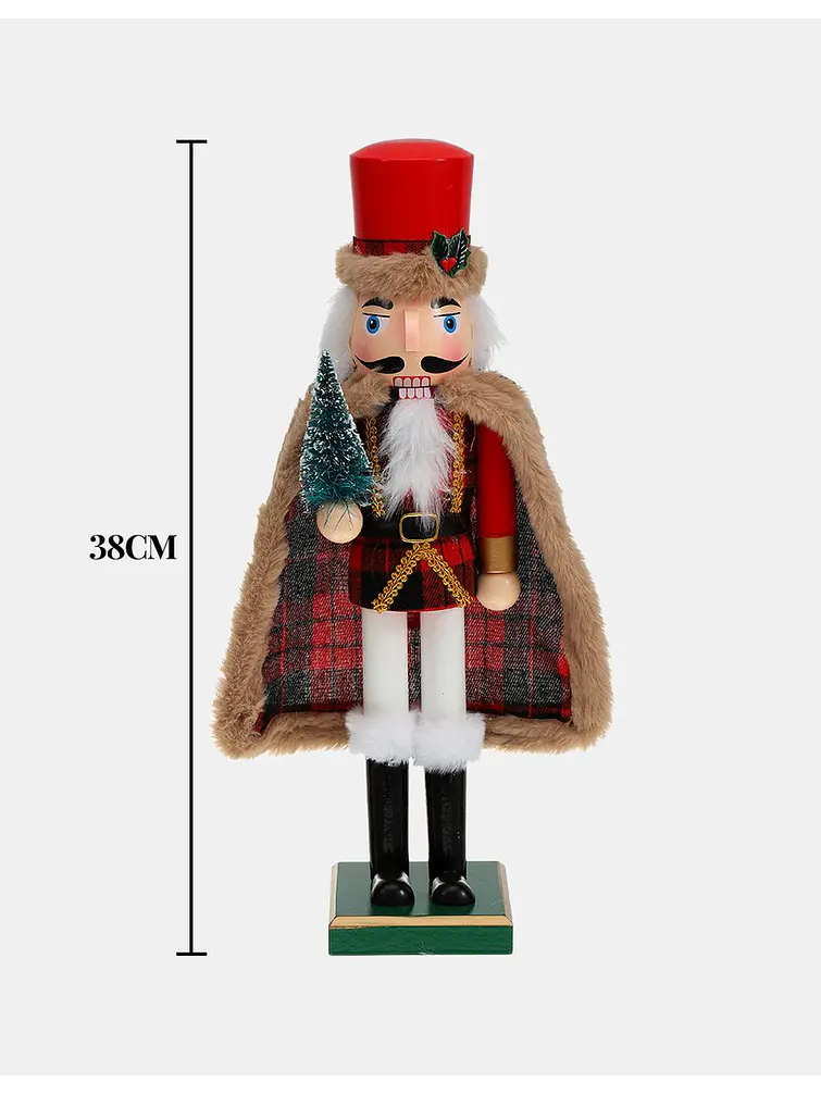 ADORNO NAVIDEÑO CASCANUECES 38 CM 6