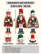 ADORNO NAVIDEÑO CASCANUECES 38 CM - Miniatura 7