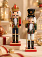 ADORNO NAVIDEÑO CASCANUECES 25 CM - Miniatura 4
