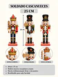 ADORNO NAVIDEÑO CASCANUECES 25 CM - Miniatura 7